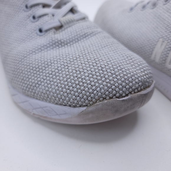 NoBull Grey Trainers Super Fabric CrossFit Shoes Size Men’s 9.5 Women’s 11 - Picture 12 of 15